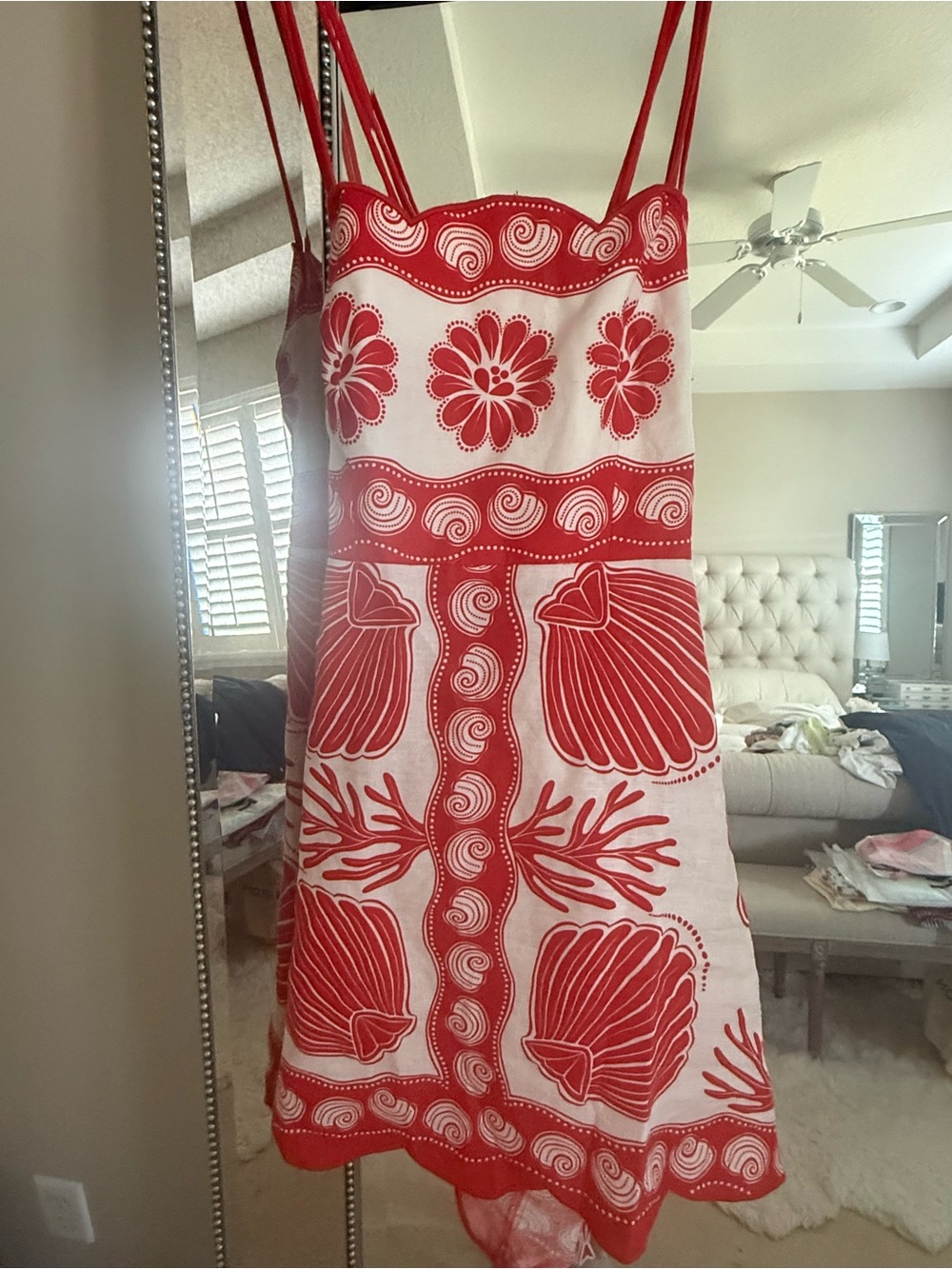 FARM Rio Ainiki Shell Mini Dress